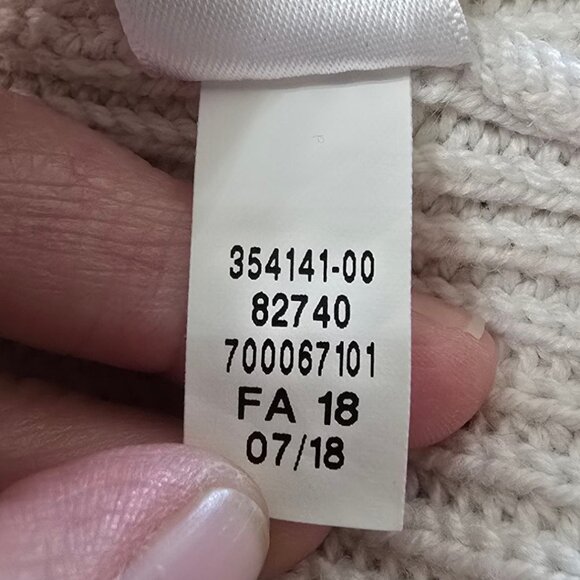 Athleta Switchback Pullover Sweater In Moonlight Heather Sz S - Picture 11 of 11